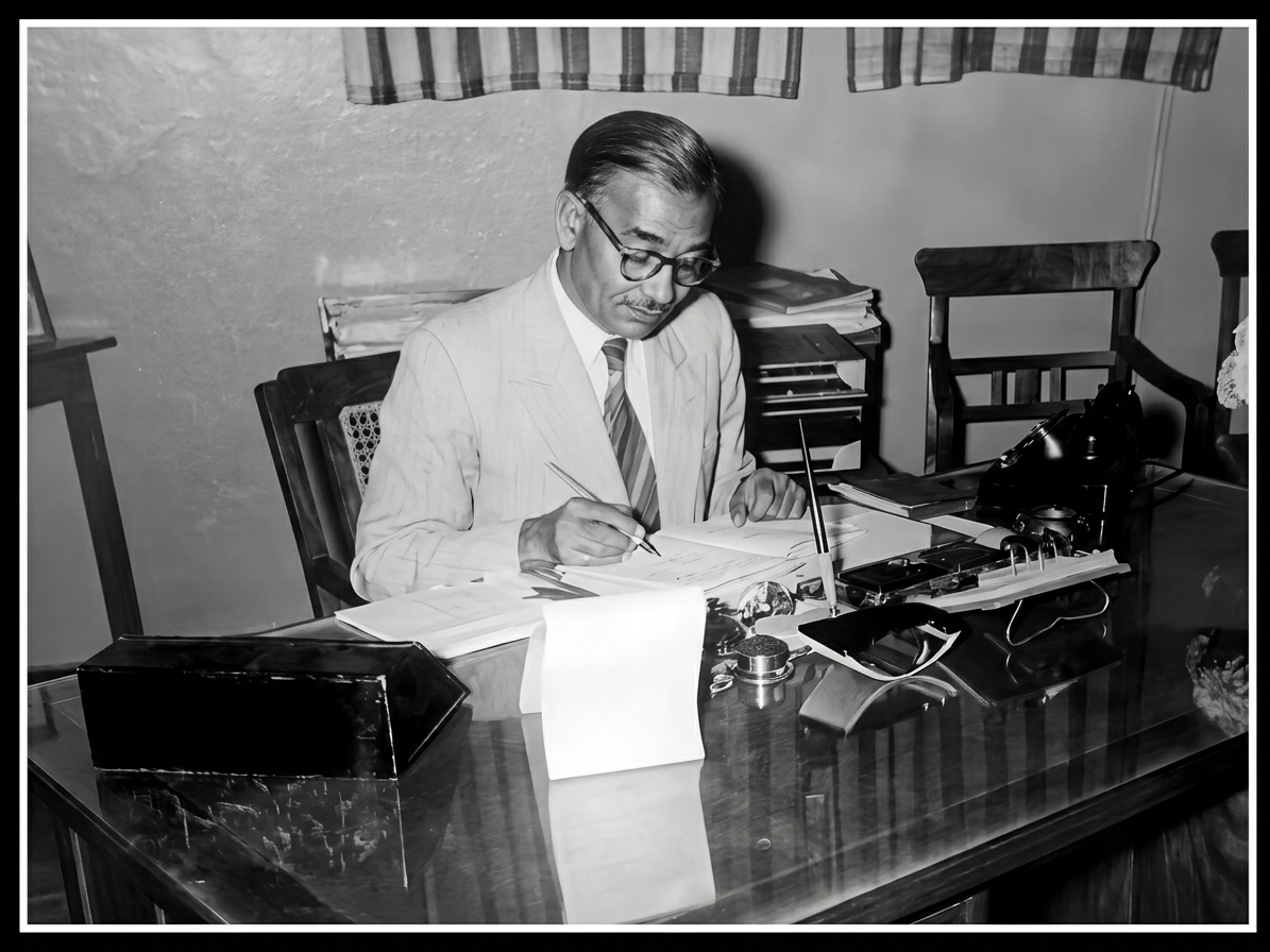 Mr. Noushah Husain Naqvi - Headmaster 1958