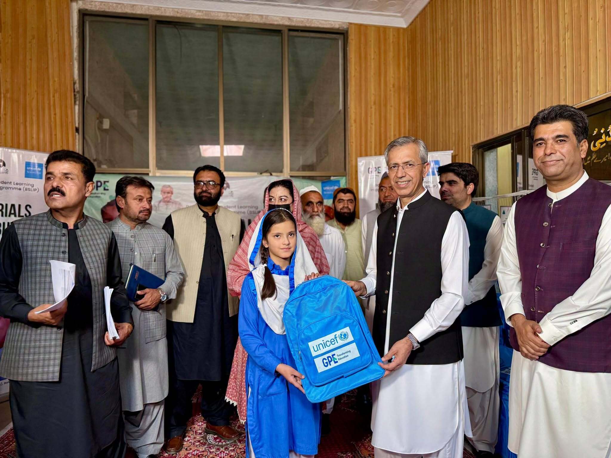 Distribution of UNICEF & GPE Kits